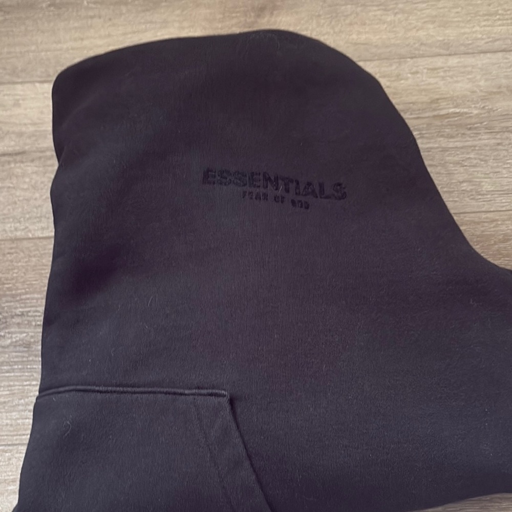 Essentials Black Hoodie